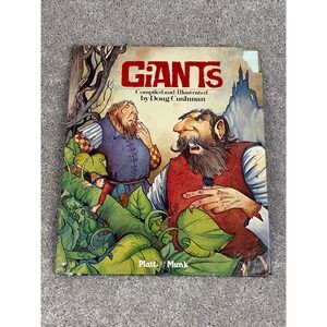 Giants Compiled and Illustrated by Doug Cushman 1980 Platt & Munk Hardcover Book